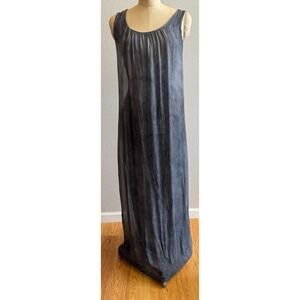 Nu Denmark Viscose Silk Women's Dress sz‎ XS Gray Marbled EUC Gorgeous